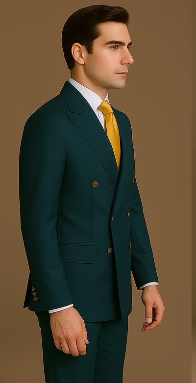 Rossi Man Milano RM1773 – Men's Tailored Slim Fit Suit | Elegant Modern Formalwear 3   - from alligatorwarehouse.com