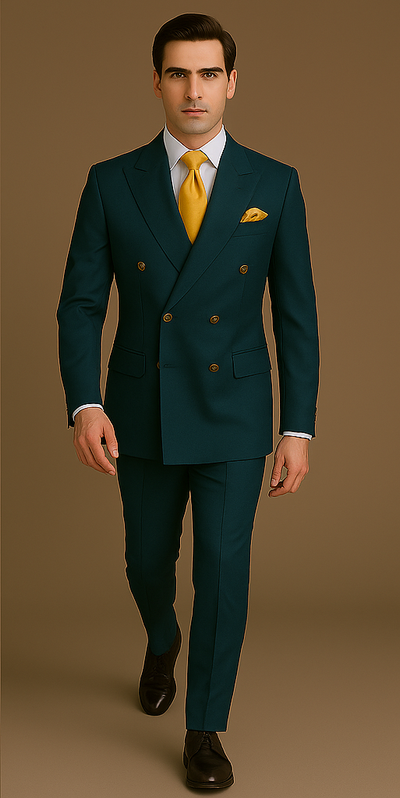 Rossi Man Milano RM1773 – Men's Tailored Slim Fit Suit | Elegant Modern Formalwear 4   - from alligatorwarehouse.com