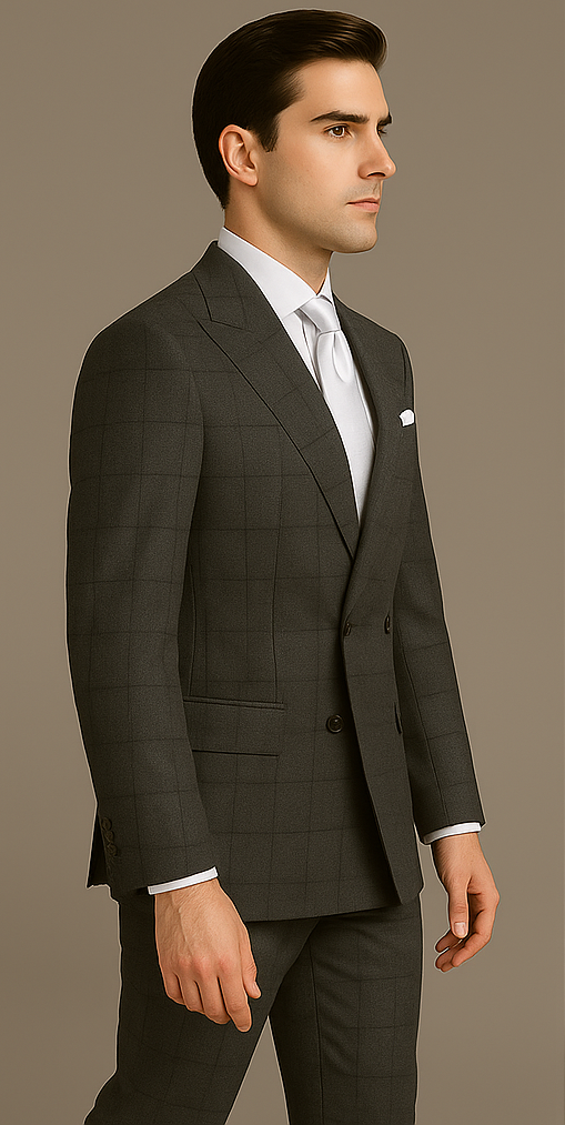 Rossi Man Milano RM1791 – Classic Tailored Suit for Men | Formal Wear 3   - from alligatorwarehouse.com