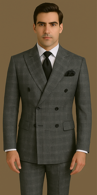 Rossi Man Milano RM1795 – Classic Tailored Suit for Men | Timeless Formal Elegance 5   - from alligatorwarehouse.com