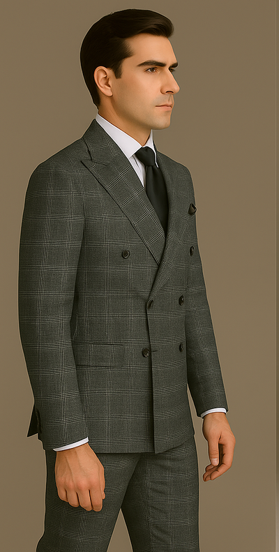 Rossi Man Milano RM1795 – Classic Tailored Suit for Men | Timeless Formal Elegance 3   - from alligatorwarehouse.com