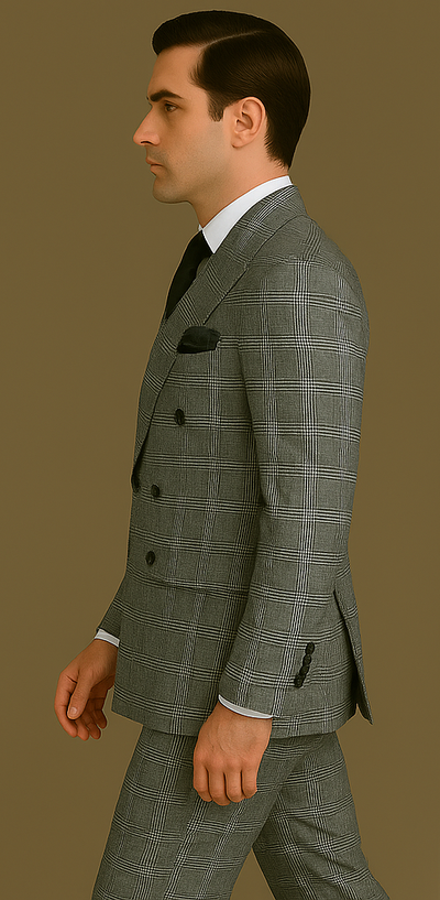 ossi Man Milano RM1813 – Elegant Tailored Suit for Men | Premium Formalwear 3   - from alligatorwarehouse.com