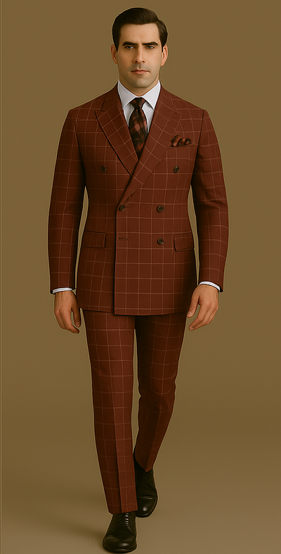Rossi Man Milano RM1827 – Classic Tailored Men's Suit |  Formal Style 4   - from alligatorwarehouse.com