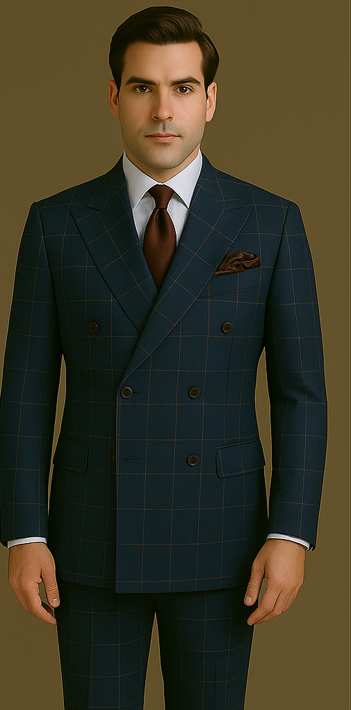 Rossi Man Milano RM1831 – Classic Tailored Men’s Suit | Formal Wear 5   - from alligatorwarehouse.com