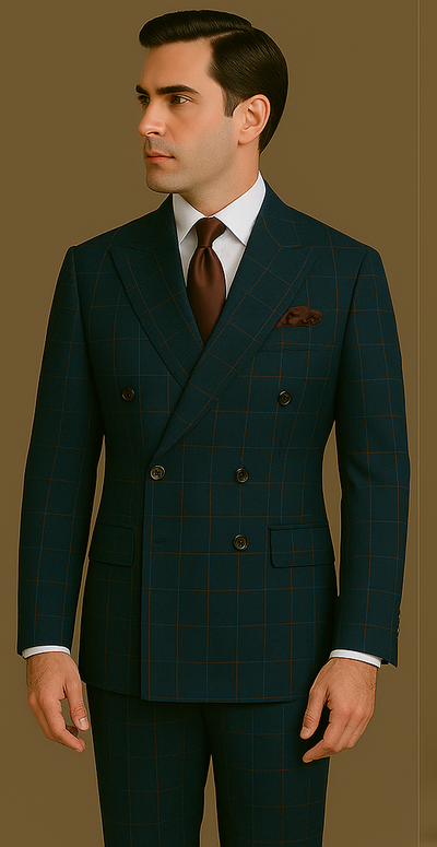 Rossi Man Milano RM1831 – Classic Tailored Men’s Suit | Formal Wear 3   - from alligatorwarehouse.com