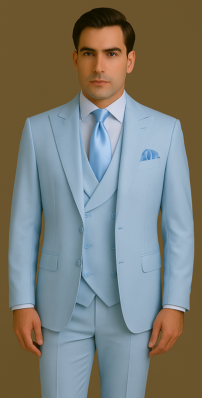 Rossi Man Paul RM1395 – Men's Classic Tailored Suit | Formalwear for Men 5   - from alligatorwarehouse.com