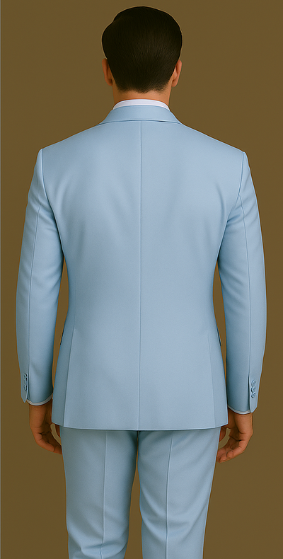 Rossi Man Paul RM1395 – Men's Classic Tailored Suit | Formalwear for Men 2   - from alligatorwarehouse.com