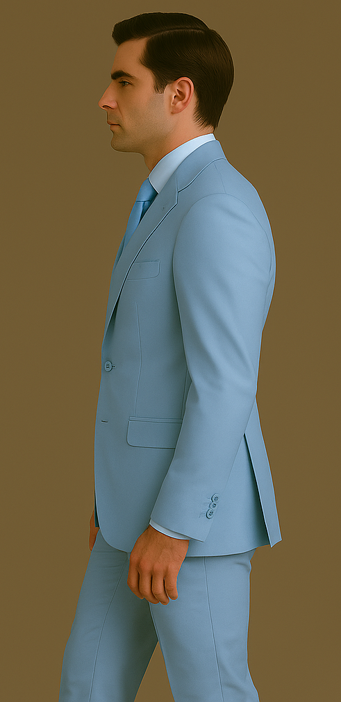 Rossi Man Paul RM1395 – Men's Classic Tailored Suit | Formalwear for Men 3   - from alligatorwarehouse.com