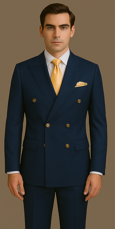 Rossi Man RM1102 – Milano Collection Modern Fit Suit for Men | Stylish Formal Wear 5   - from alligatorwarehouse.com
