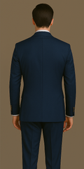 Rossi Man RM1102 – Milano Collection Modern Fit Suit for Men | Stylish Formal Wear