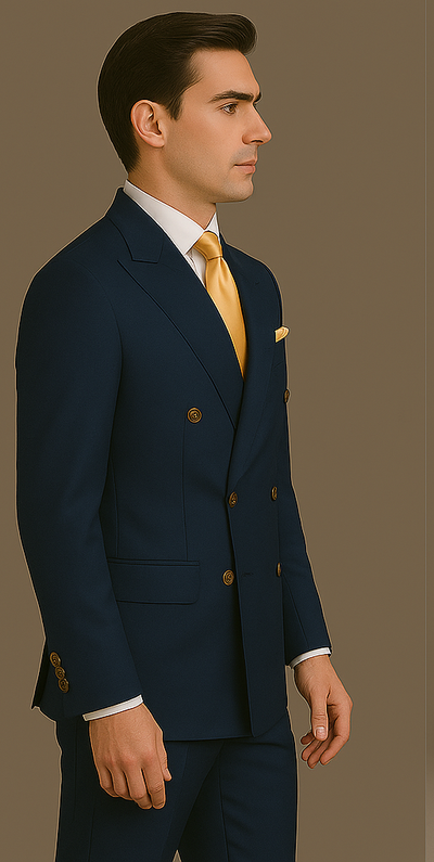 Rossi Man RM1102 – Milano Collection Modern Fit Suit for Men | Stylish Formal Wear 3   - from alligatorwarehouse.com