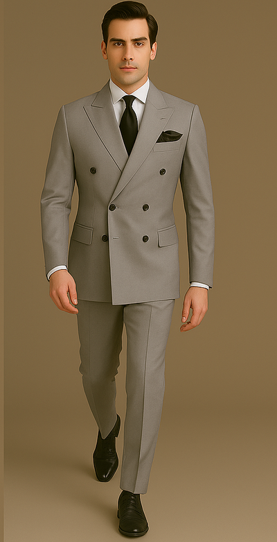 Rossi Man RM1178 – Milano Collection Slim Fit Suit for Men | Elegant Formal Wear 4   - from alligatorwarehouse.com