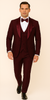 Rossi Man RM1253 – Formal 3-Piece Smoking Style Tuxedo for Men 2   - from alligatorwarehouse.com