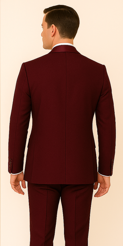 Rossi Man RM1253 – Formal 3-Piece Smoking Style Tuxedo for Men 3   - from alligatorwarehouse.com