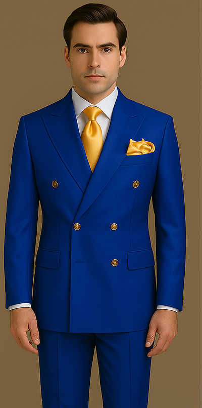 Rossi Man RM1375 – Milano Series Modern 3-Piece Suit for Men 5   - from alligatorwarehouse.com