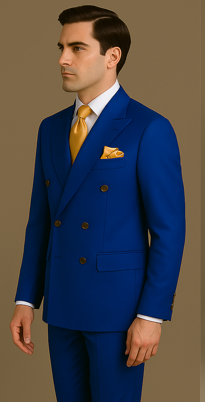 Rossi Man RM1375 – Milano Series Modern 3-Piece Suit for Men 3   - from alligatorwarehouse.com