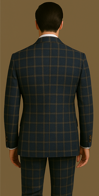 Rossi Man RM1790 – Elegant Slim Fit Milano Suit for Men | Stylish Formal Attire