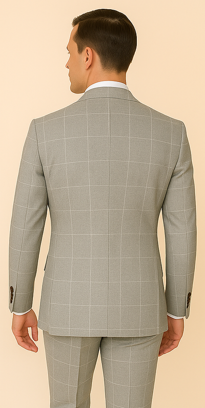Rossi Man RM1851 Tom – Men's Slim Fit Suit for Modern Elegance 3   - from alligatorwarehouse.com