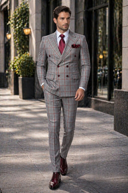 ROSSI MAN DOUBLE BREASTED SUIT ARTHUR RM2321