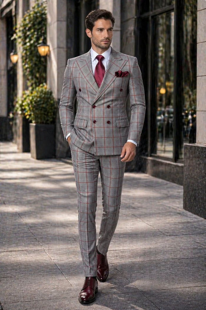 ROSSI MAN DOUBLE BREASTED SUIT ARTHUR RM2321