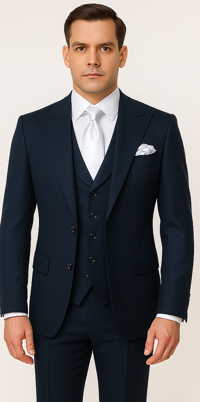 Rossi Man Sam Collection RM2302 – Elegant Men's Suit for Formal 5   - from alligatorwarehouse.com