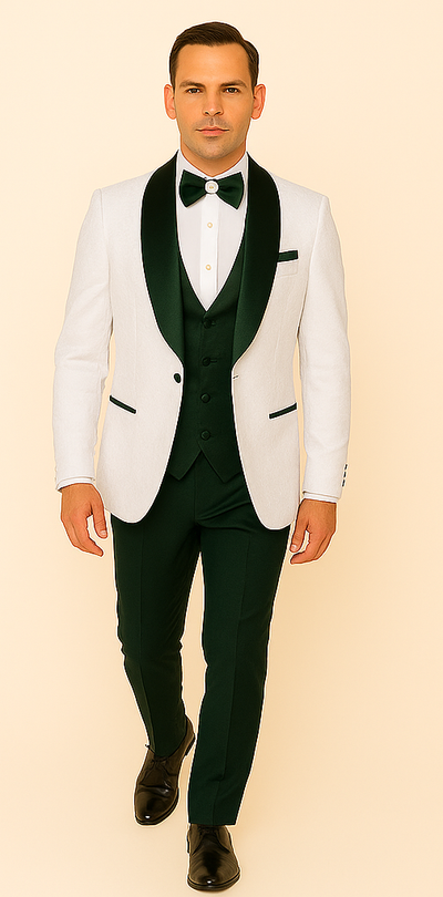 Rossi Man RM1482 – Men's 3-Piece Tuxedo from the Smoking S Collection 2   - from alligatorwarehouse.com