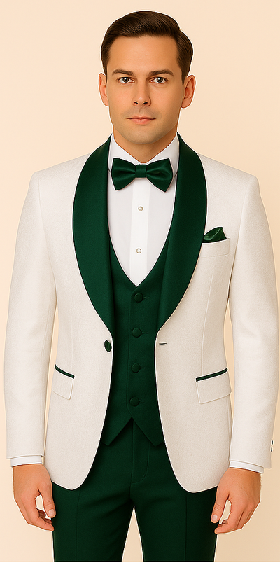 Rossi Man RM1482 – Men's 3-Piece Tuxedo from the Smoking S Collection 5   - from alligatorwarehouse.com