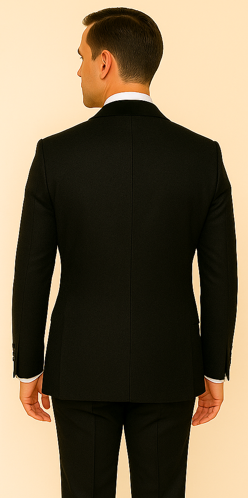 Rossi Man RM1446 – Classic 3-Piece Smoking Style Tuxedo Suit for Men 3   - from alligatorwarehouse.com