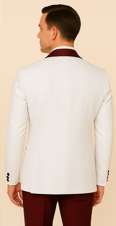 Rossi Man RM1480 – Men's 3-Piece Smoking Style Tuxedo Suit for Formal 3   - from alligatorwarehouse.com