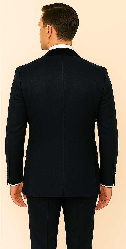 Rossi Man RM1445 – Classic Smoking Style 3-Piece Formal Tuxedo for Men 4   - from alligatorwarehouse.com