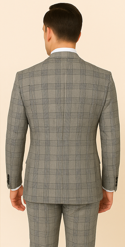 Rossi Man Tom RM1855 – Elegant Men's Tailored Suit for Formal Occasions 3   - from alligatorwarehouse.com