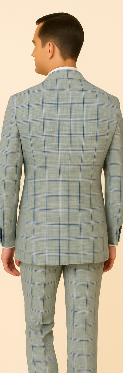 Rossi Man Tom RM1856 – Modern Fit 2-Piece Suit for Stylish Men 3   - from alligatorwarehouse.com