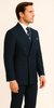Rossiman Men's Blue Slim Fit Suit – Modern Tailored Formalwear 4 SKU#58642  - from alligatorwarehouse.com