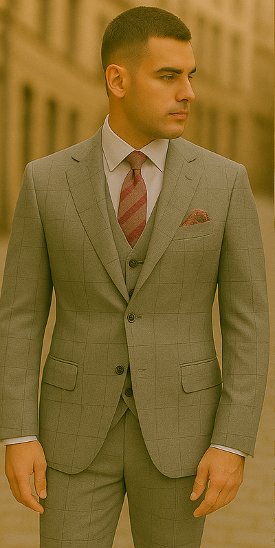 Rossiman Men's Dress Suit – Timeless Classic Formal Suit for Men 4 SKU#51204  - from alligatorwarehouse.com