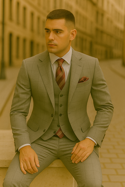 Rossiman Men's Dress Suit – Timeless Classic Formal Suit for Men 5 SKU#51204  - from alligatorwarehouse.com