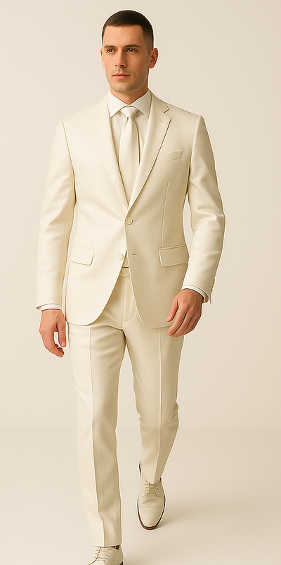 Rossiman Men’s Royal Blue Glossy Sateen Suit – Bold & Refined Look 5 SKU#61581  - from alligatorwarehouse.com