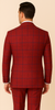 Rossiman Suit – Red & Blue Plaid Windowpane Double-Breasted Suit for Men 3   - from alligatorwarehouse.com
