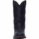 Dan Post Mens Albuquerque 12 Round Toe Black Leather Cowboy Boot