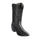 Los Altos Round Toe Men's Black Genuine Rowstone Stingray Boots