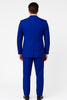 Mens Royal Blue Double-Breasted Suit with Gold Buttons ƒ?? Slim Fit Formal 2-Piece Set 3   - from alligatorwarehouse.com
