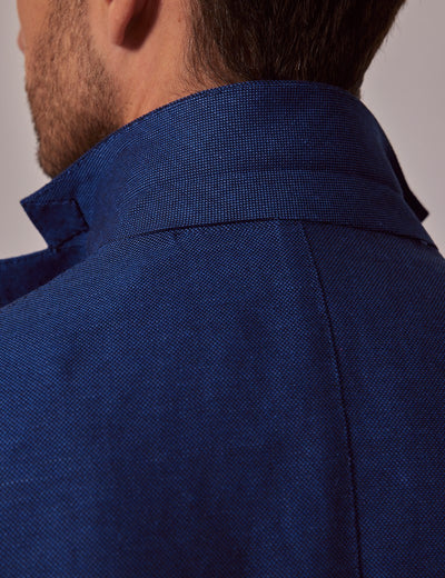 Mens Linen Suit For Beach Wedding - Summer  Slim Suit in Royal Blue 6 6X-8669  - from alligatorwarehouse.com