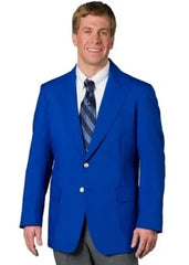 Executive Apparel Ultralux Men's Royal Blue Blazer Jacket