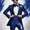 Sequin Tuxedo Suit - Sequin Pants 8   - from alligatorwarehouse.com