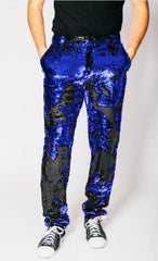 Mens Sequin Pants - Royal Dress Party Pants