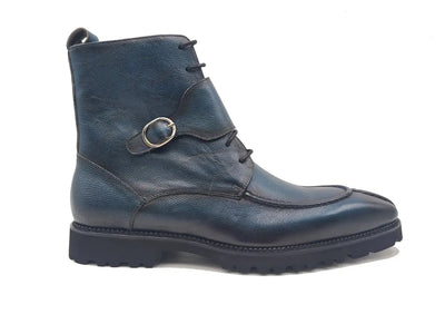 Rugged Split Toe Lace-up Boot 7 KB480-03COGNAC75  - from alligatorwarehouse.com