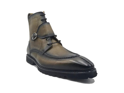 Rugged Split Toe Lace-up Boot 21 KB480-03COGNAC75  - from alligatorwarehouse.com