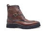Rugged Split Toe Lace-up Boot 24 KB480-03COGNAC75  - from alligatorwarehouse.com