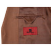 Mens Basic Two Button Slim Fit Suit in Rust 5 K9-9066  - from alligatorwarehouse.com