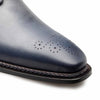 Principe Grey/Rust Patina Leather Men’s Derby Shoes By Mezlan Made In Spain Brand 5   - from alligatorwarehouse.com