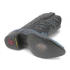 Los Altos Rustic Blue J-Toe Genuine Python 2   - from alligatorwarehouse.com